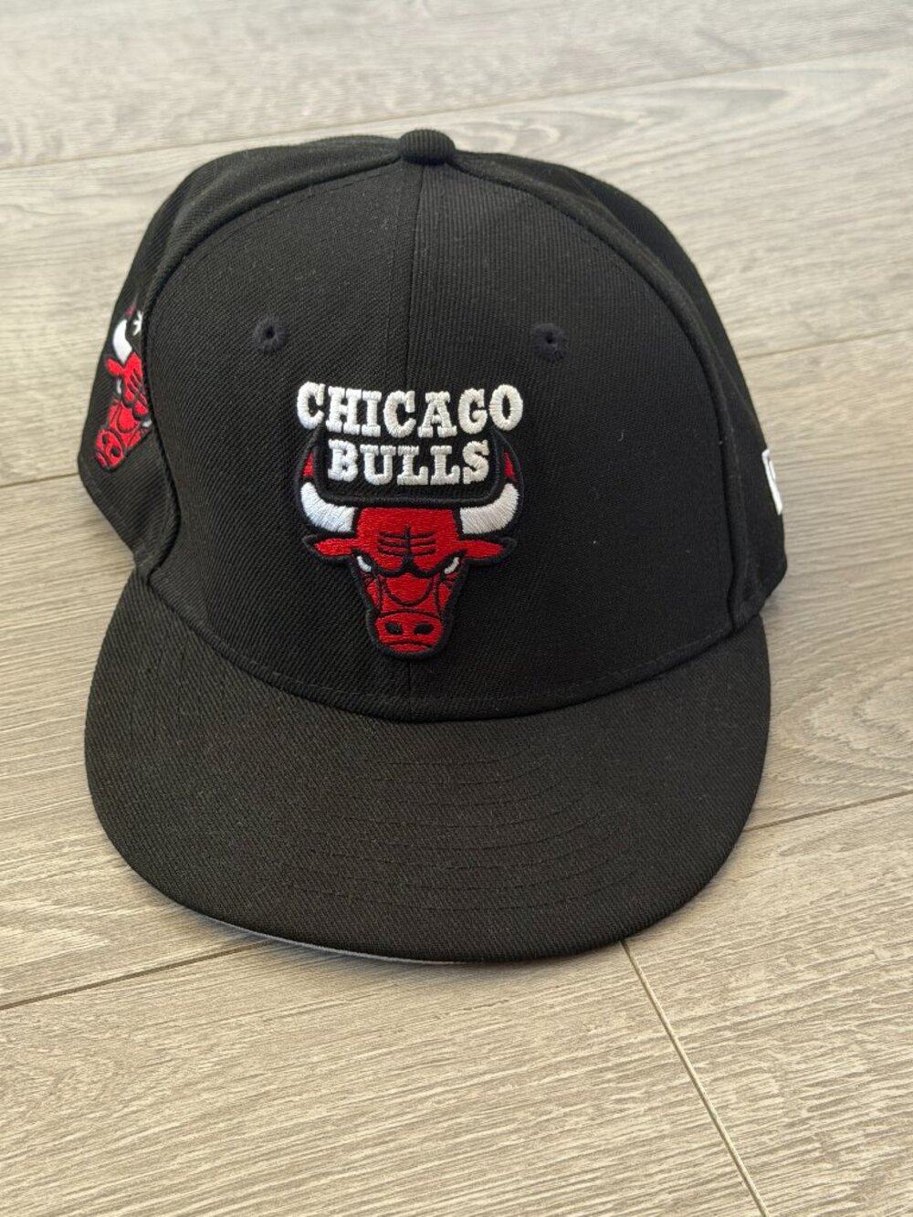New Era 9FIFTY Chicago Bulls Snapback Hat Black Youth NBA Cap